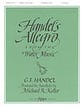 Handel's Allegro Handbell sheet music cover